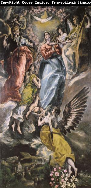 El Greco The Immaculate Conception